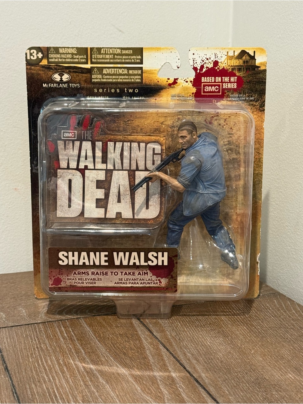 McFarlane The Walking Dead Shane Walsh Figure Series 2 AMC MOC 2012